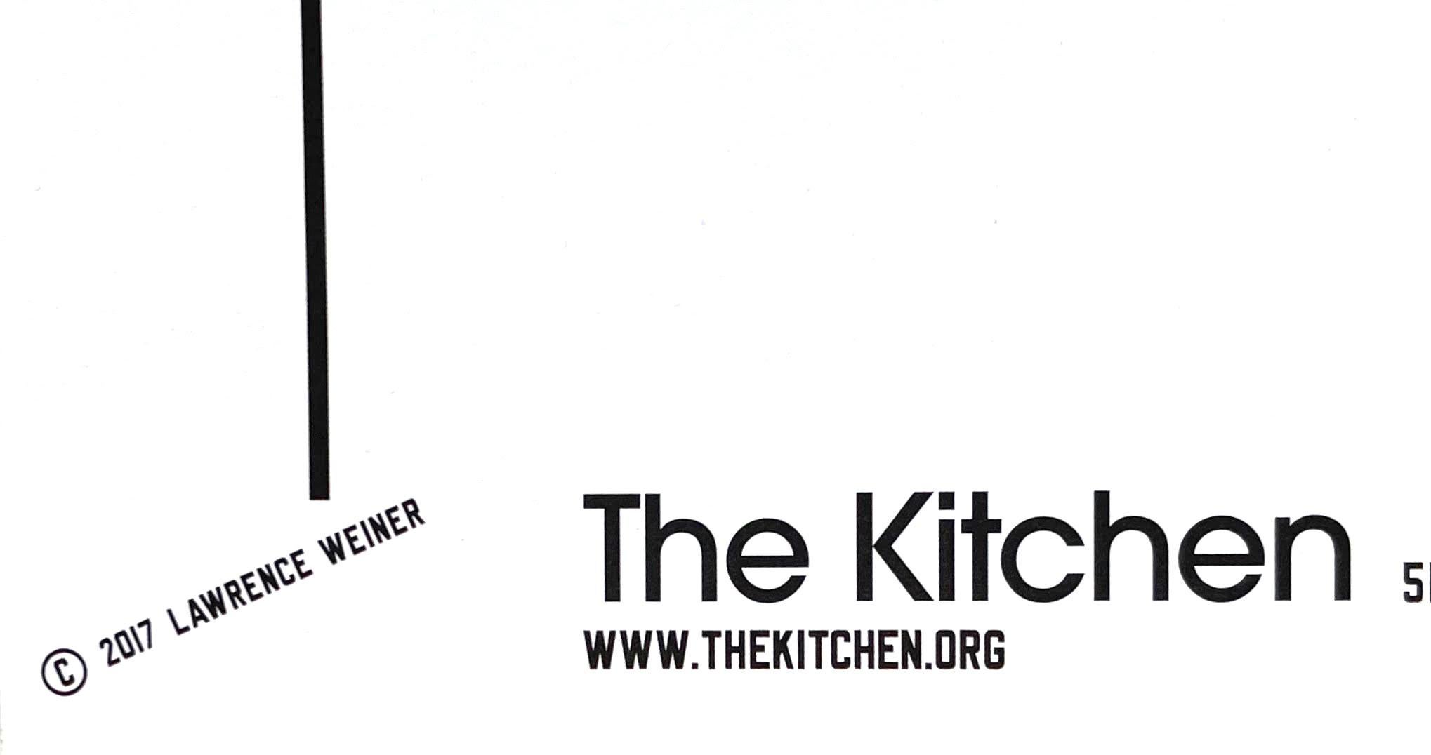 Jonathan Richman Live on stage at The Kitchen, (Hand signed by Lawrence Weiner) For Sale 3