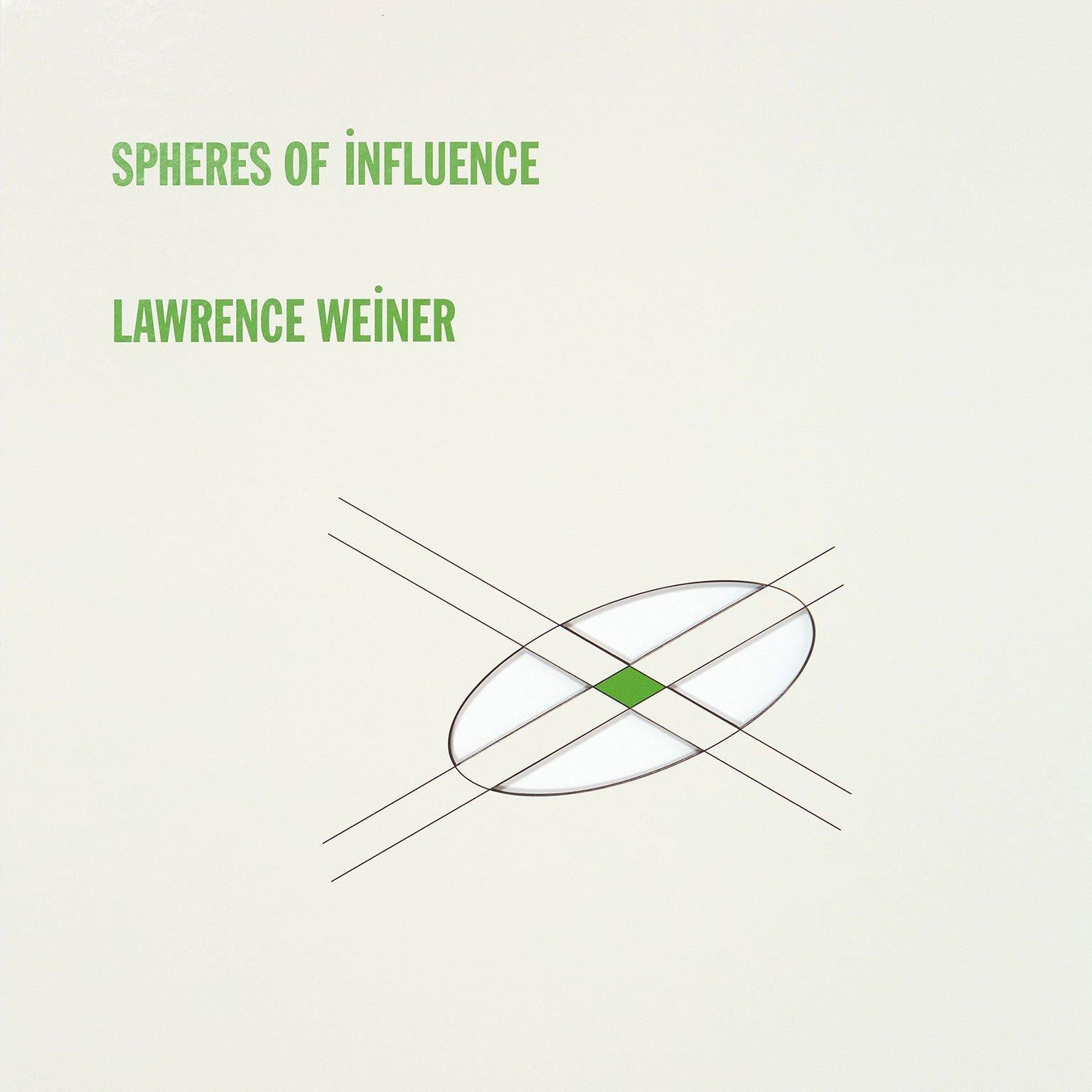 Spheres of Influence - Conceptual Print by Lawrence Weiner