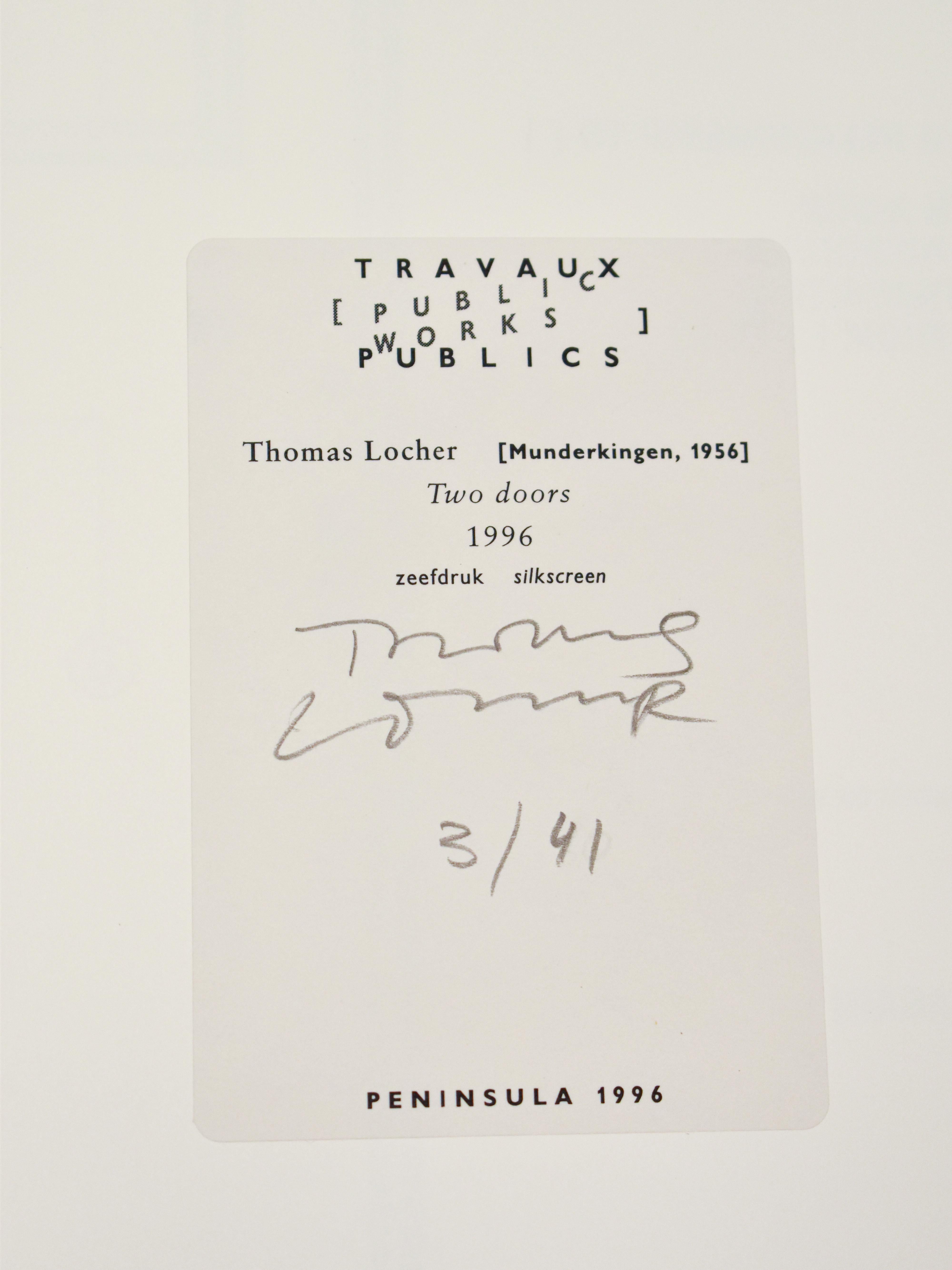Travaux publics: Lawrence Steiner, Richard Long, Jenny Holzer and Joseph Kosuth For Sale 11