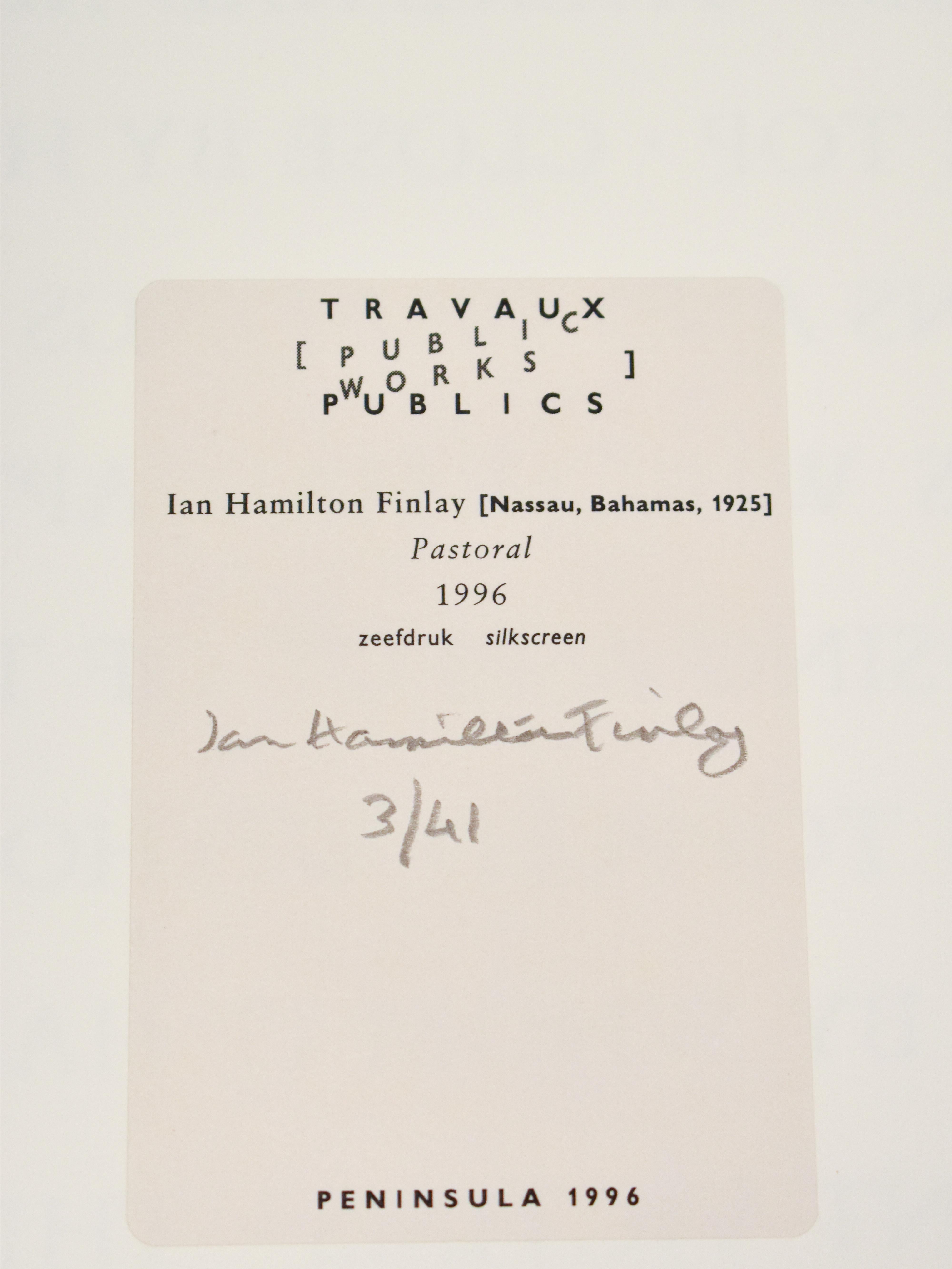 Travaux publics: Lawrence Steiner, Richard Long, Jenny Holzer and Joseph Kosuth For Sale 13