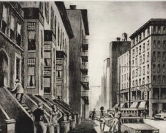 Casas antiguas de piedra rojiza -- Nueva York