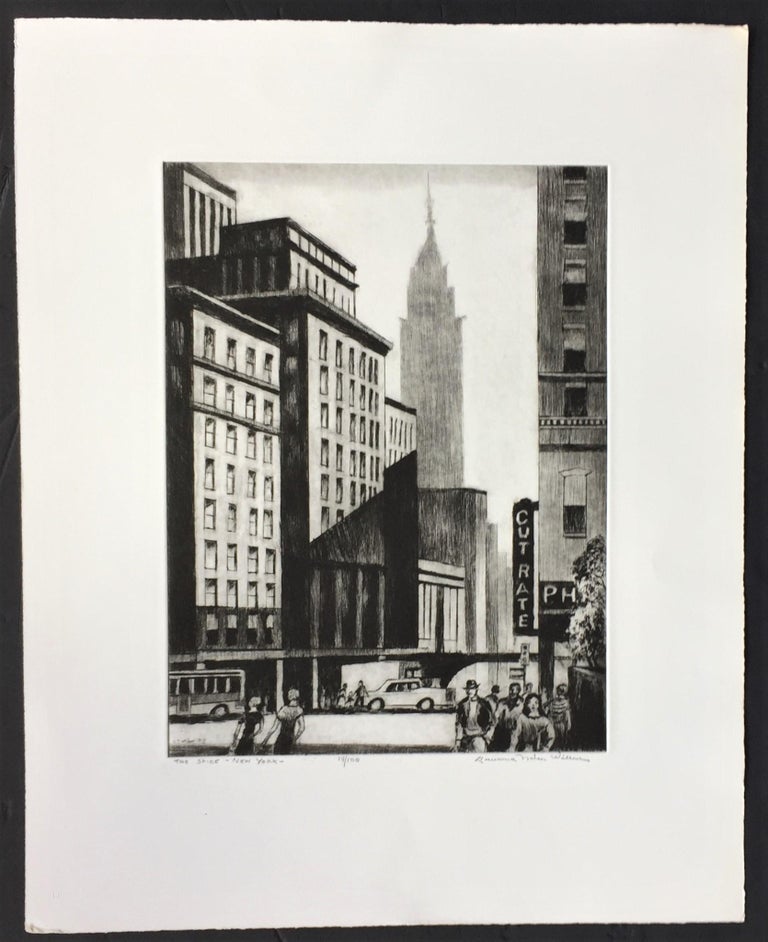 The Spire -- New York - Print by Lawrence Wilbur
