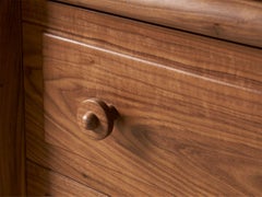 Lawson-Fenning Bosque 6 Drawer Dresser, Natural Walnut, Modern Chest of Drawers