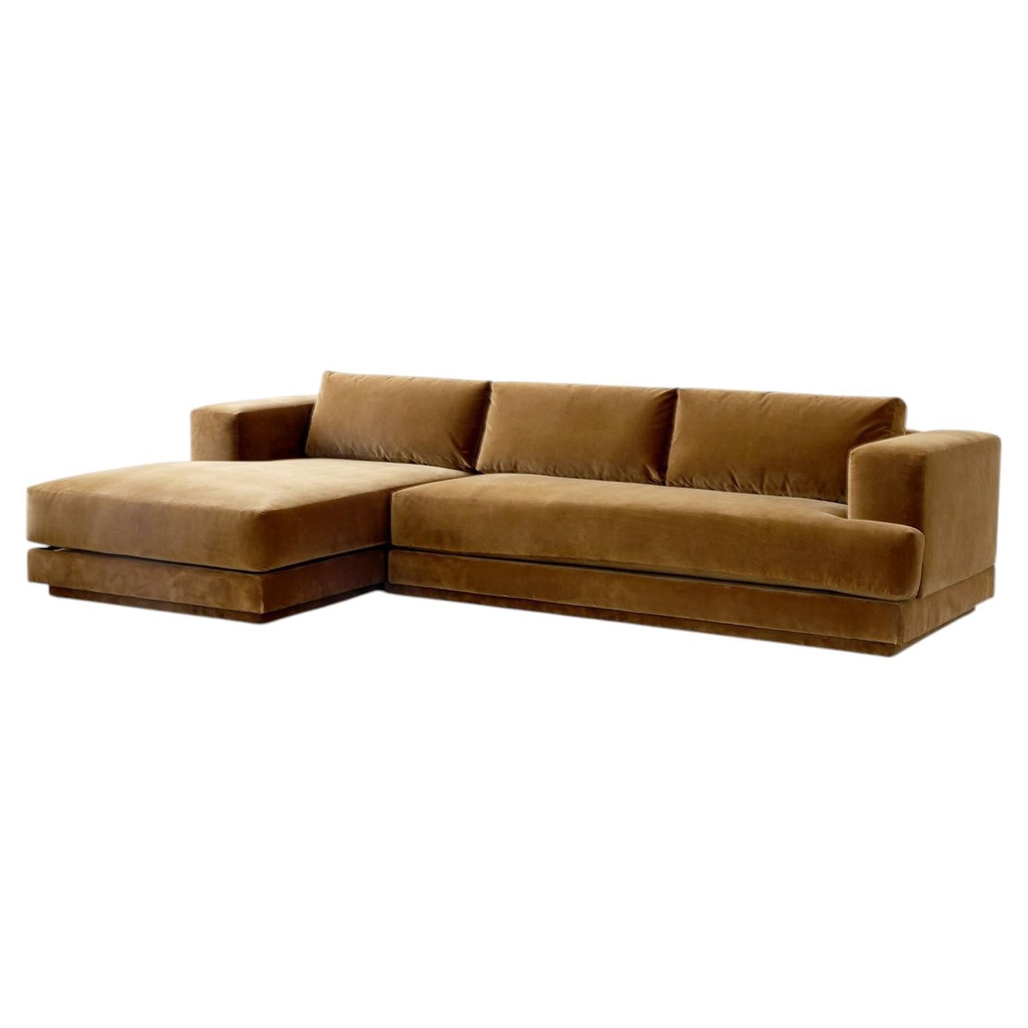 Lawson-Fenning Bosque Sectional w/ Chaise, Fully Upholstered, Modern Couch
