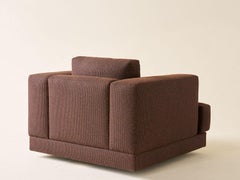 Lawson-Fenning Bosque Swivel Lounge Chair, Fully Upholstered