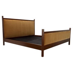 Lawson-Fenning Chiselhurst Bed, Walnut & Mohair, Modern Bedframe