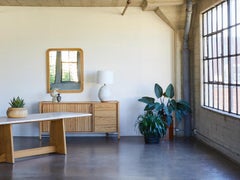 Lawson-Fenning Ojai Credenza in Natural Walnut, Modern American Sideboard
