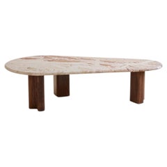 Lawson-Fenning San Rafael Coffee Table - Triangular, Modern Marble Table