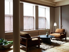 Poltrona Lawson-Fenning San Rafael, poltrona moderna in rovere massiccio