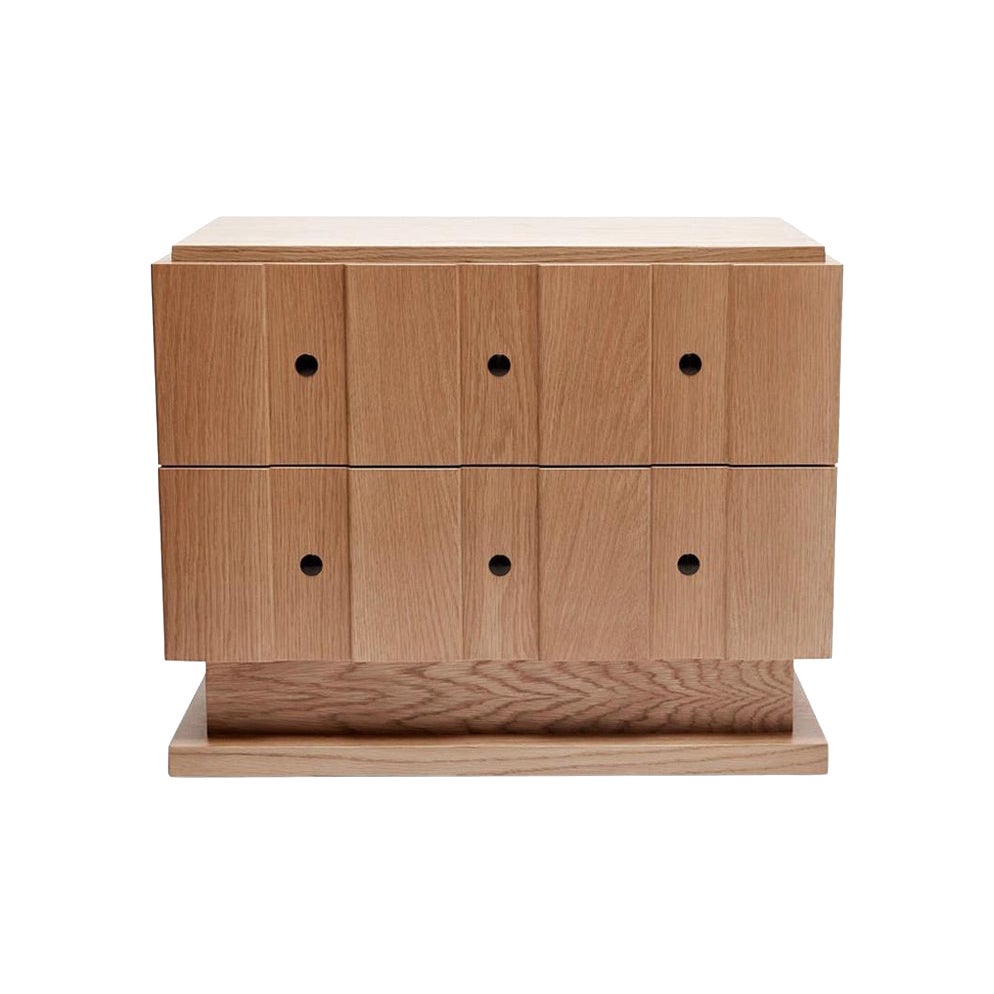 Lawson‑Fenning Ojai Nightstand in Oak, Modern American Bedside Table