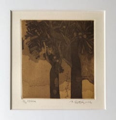 Untitled, Etching on Paper, Modern Indian Artist K. Laxma Goud "In Stock"