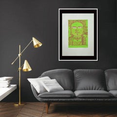 Sans titre, intaille sur papier de l'artiste indienne moderne Laxma Goud « En stock »