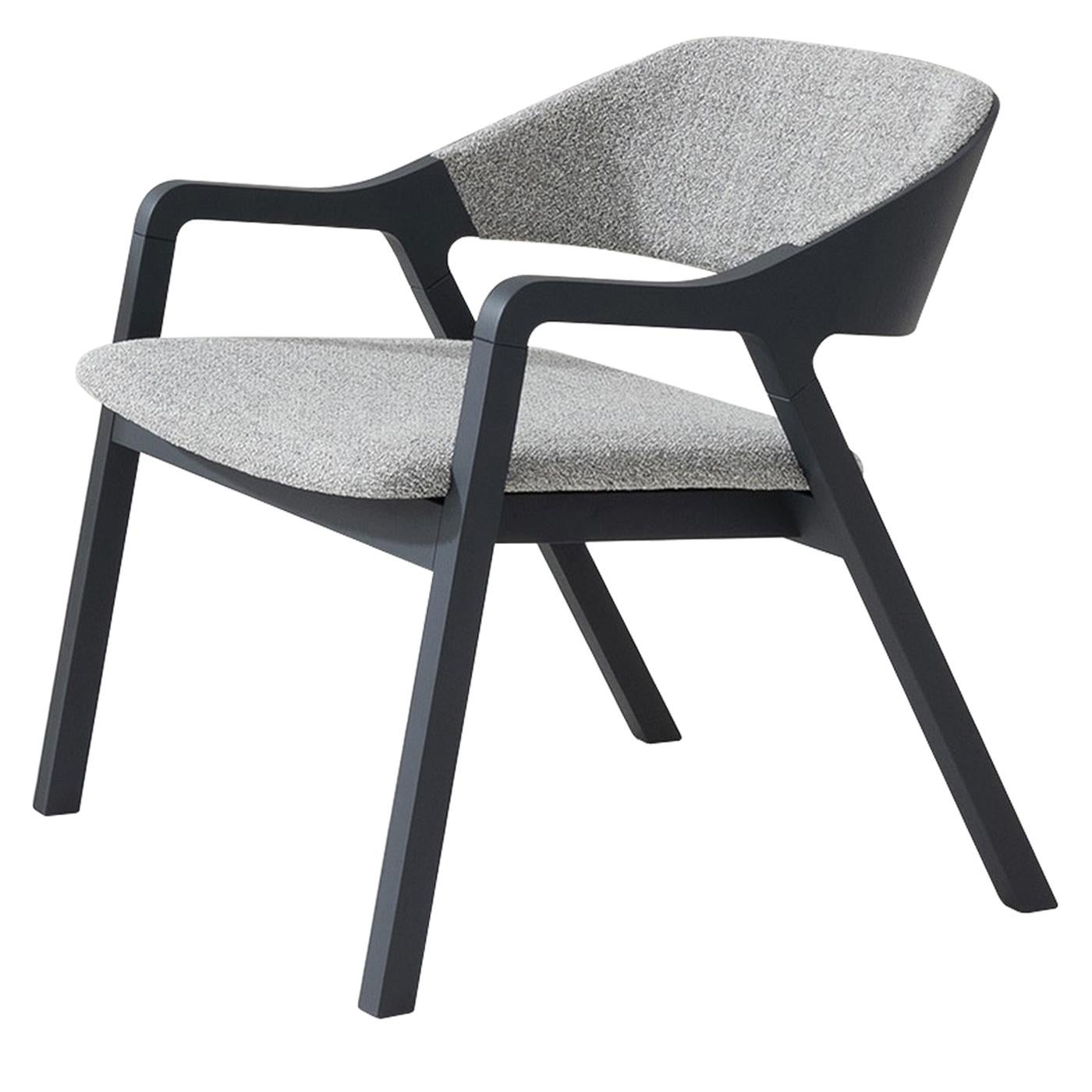 Layer 093 Gray Lounge Chair by Michael Geldmacher