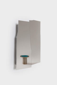 Mobile a specchio "Layer over Layer" in alluminio e inox di Linde Freya Tangelder