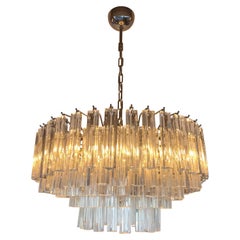 Two Layered Chandeliers by Venini