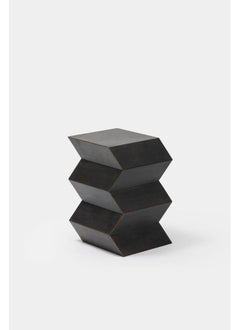 Layered Oxidized Brass Stool by Hyungshin Hwang