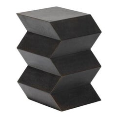 Mehrlagiger Hocker aus oxidiertem Messing von Hyungshin Hwang