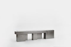 Layered Steel Bench by Hyungshin Hwang