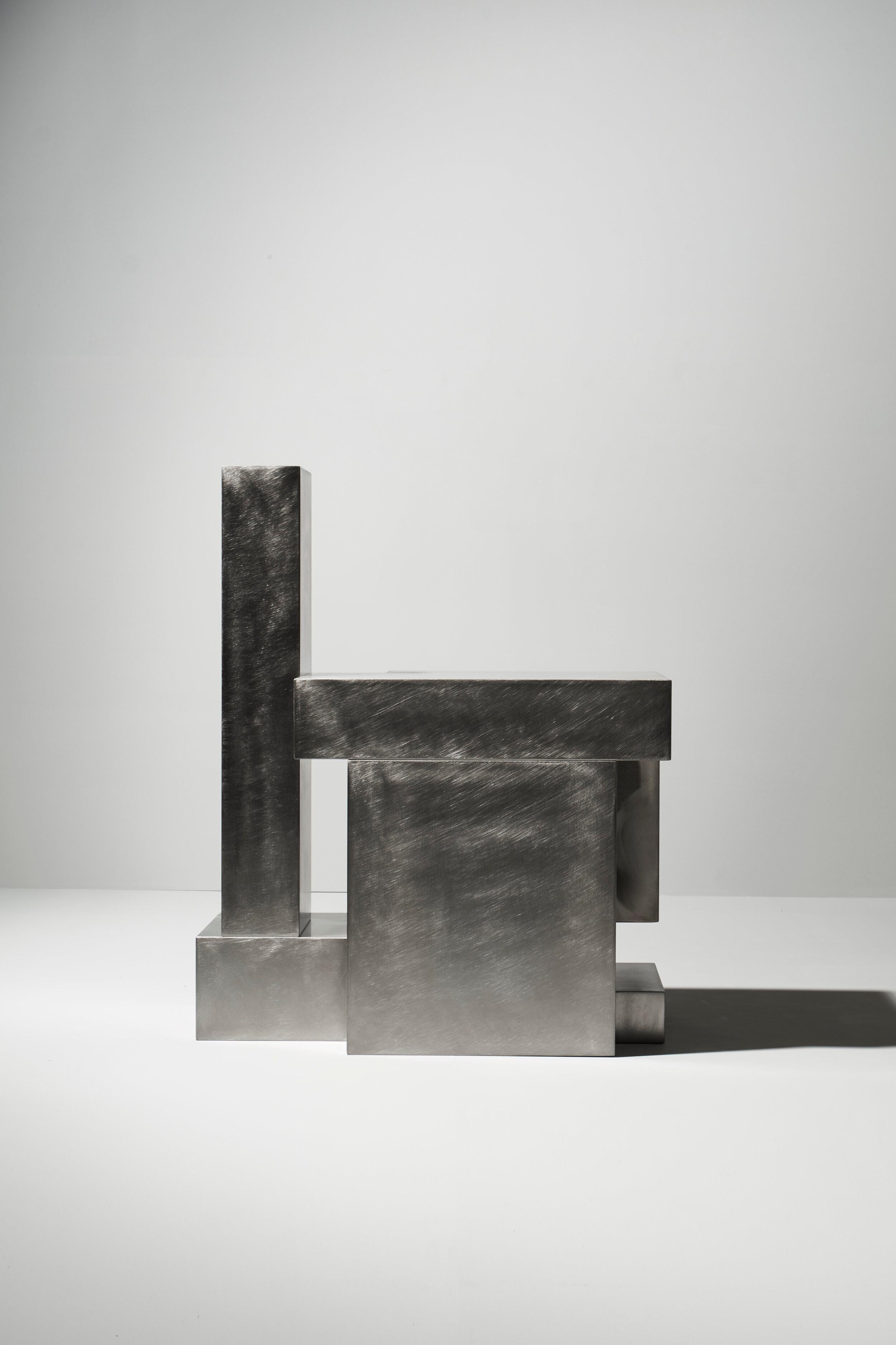 Other Layered Steel Seat ii by Hyungshin Hwang For Sale