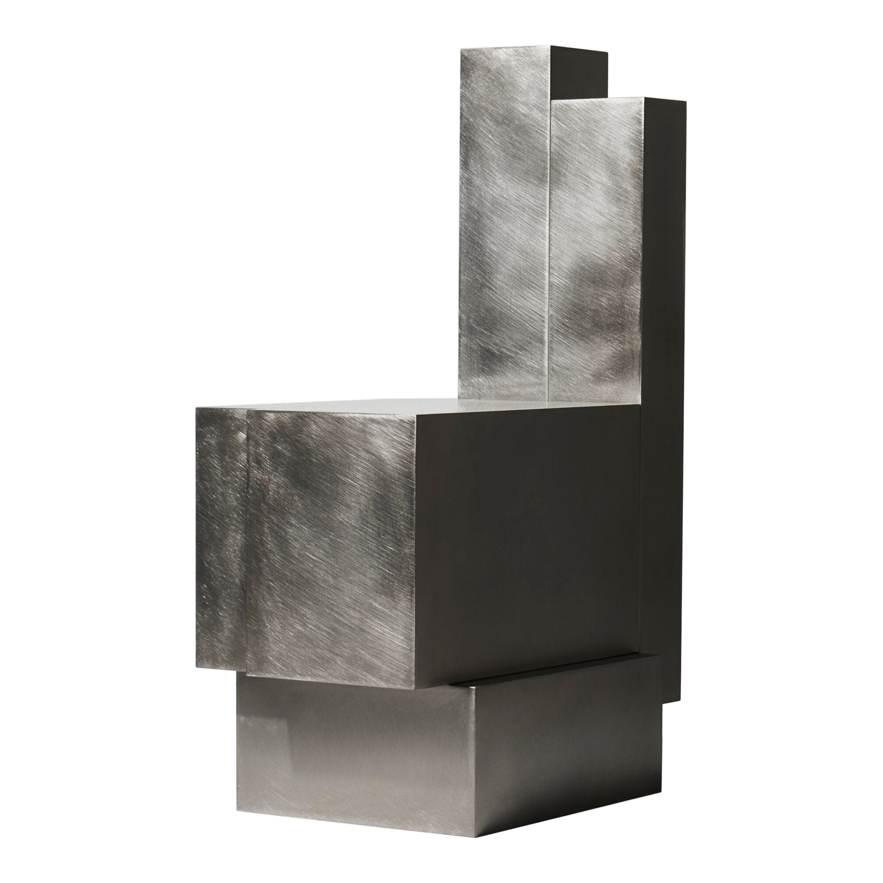Layered Steel Seat IV by Hyungshin Hwang For Sale