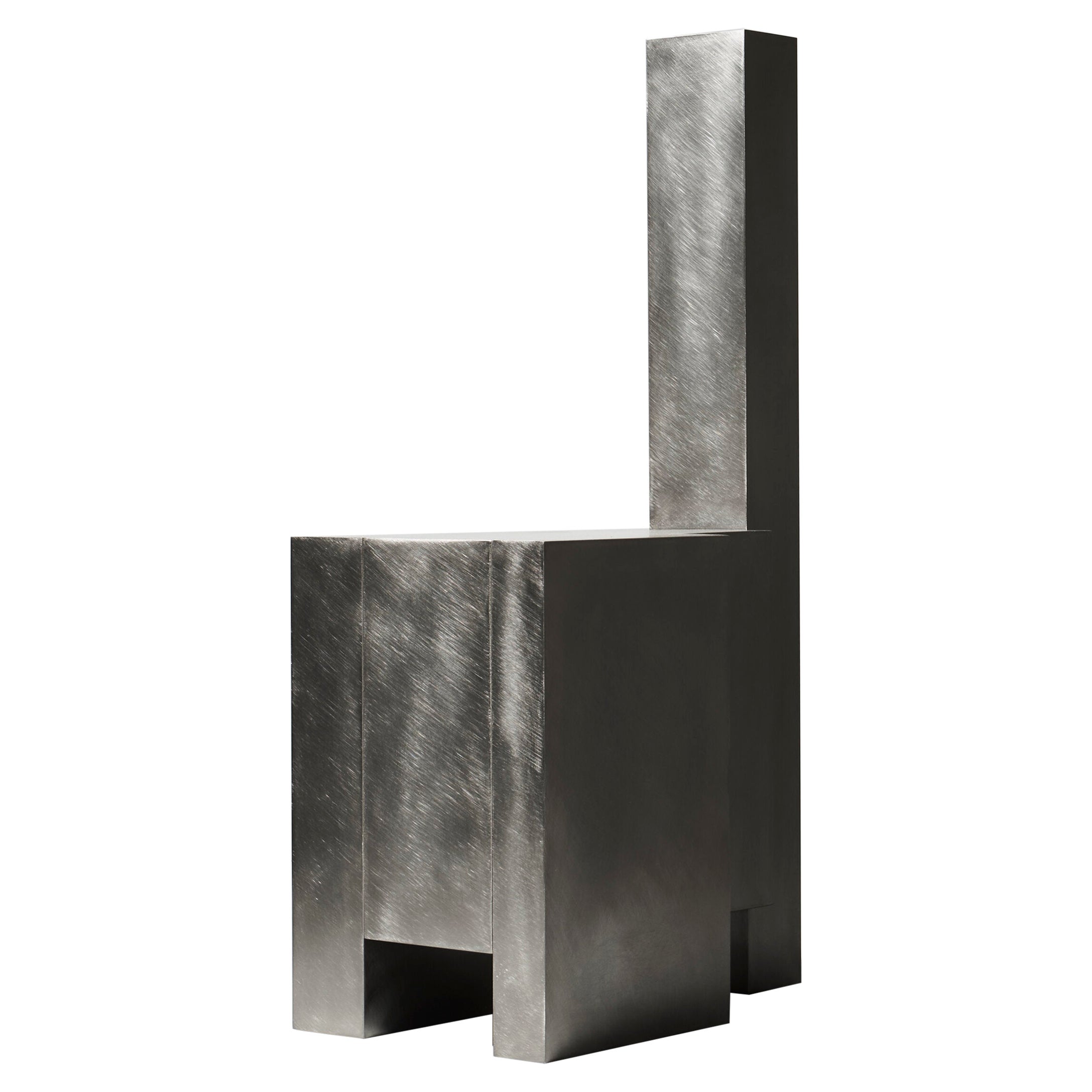 Layered Steel Seat VI by Hyungshin Hwang For Sale