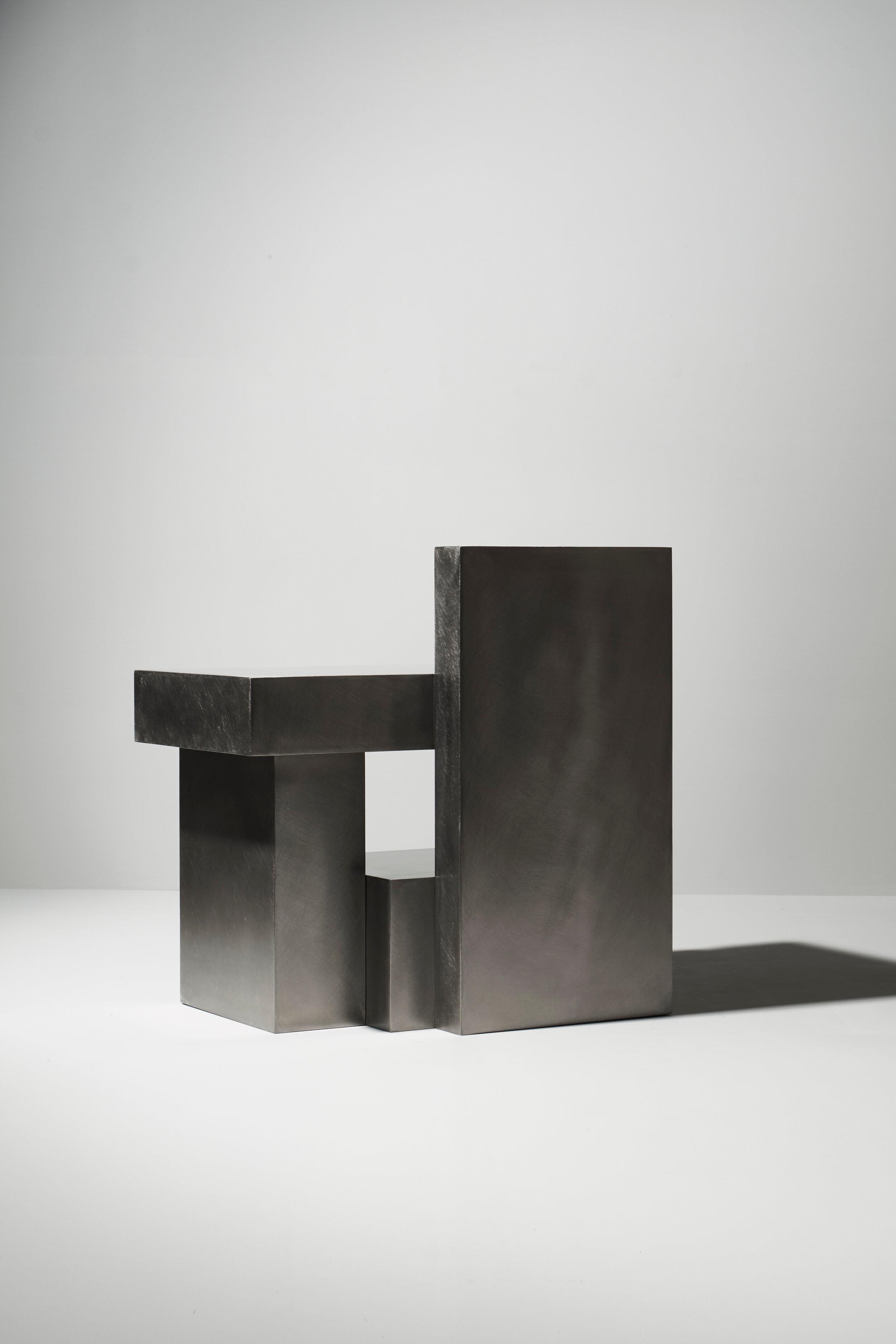Other Layered Steel Seat VII by Hyungshin Hwang For Sale