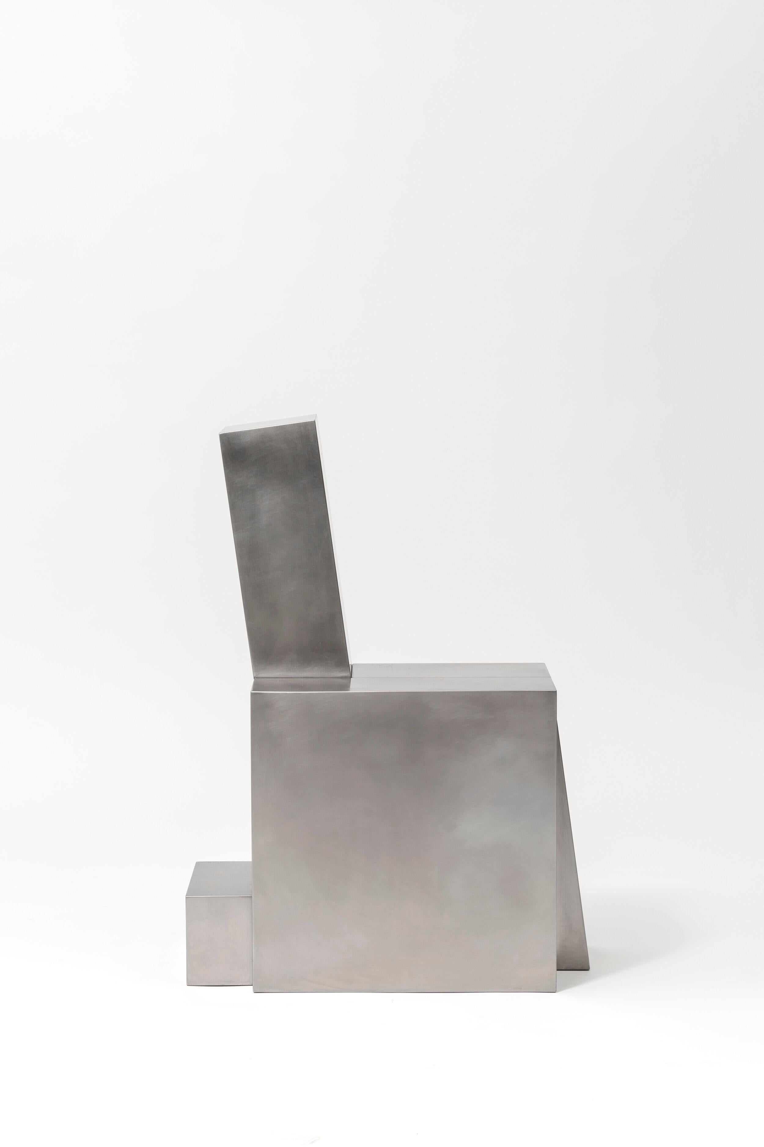 Other Layered Steel Seat XV by Hyungshin Hwang For Sale