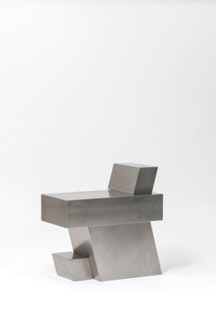 Layered Steel Seat XVI by Hyungshin Hwang