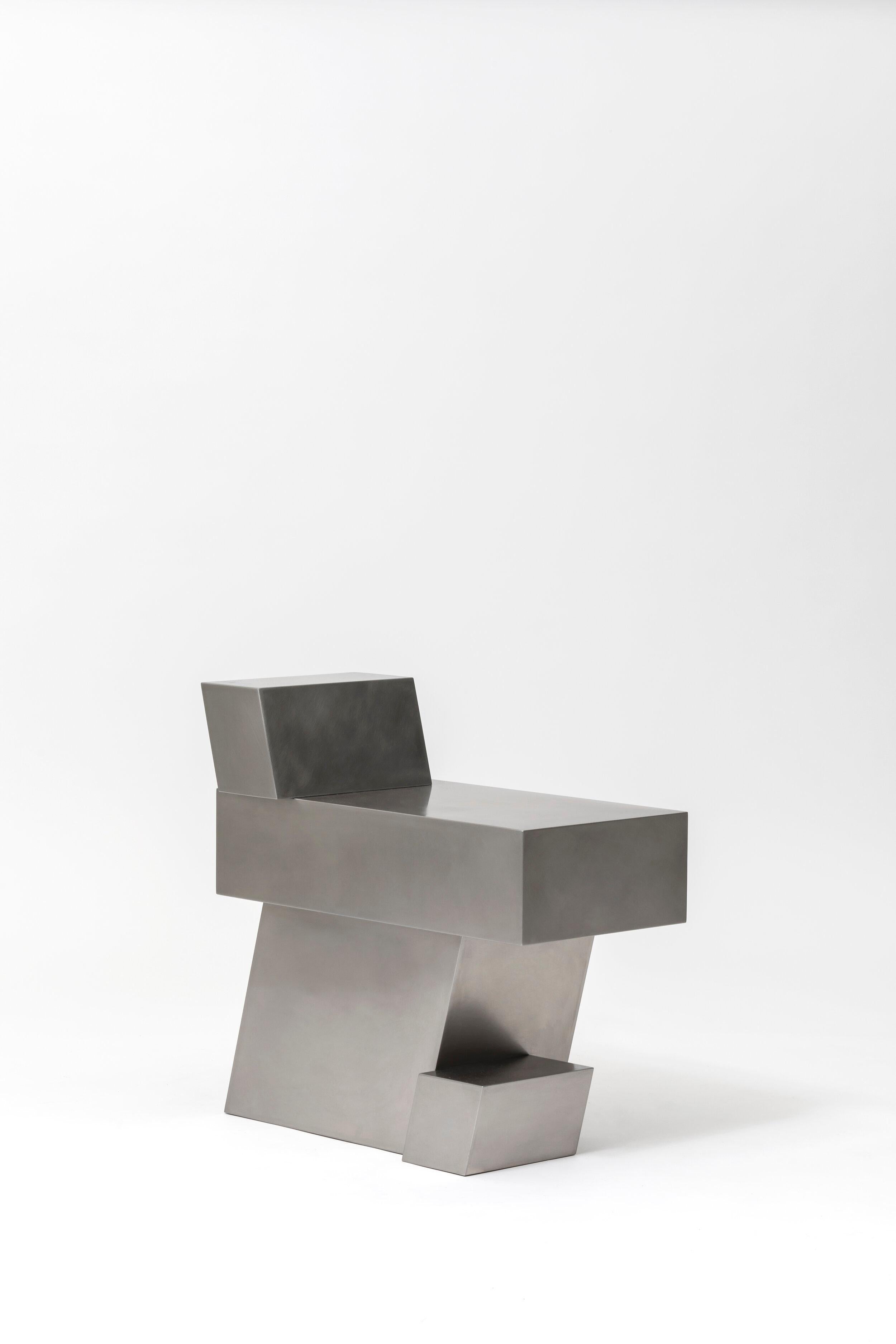 Other Layered Steel Seat XVI by Hyungshin Hwang For Sale