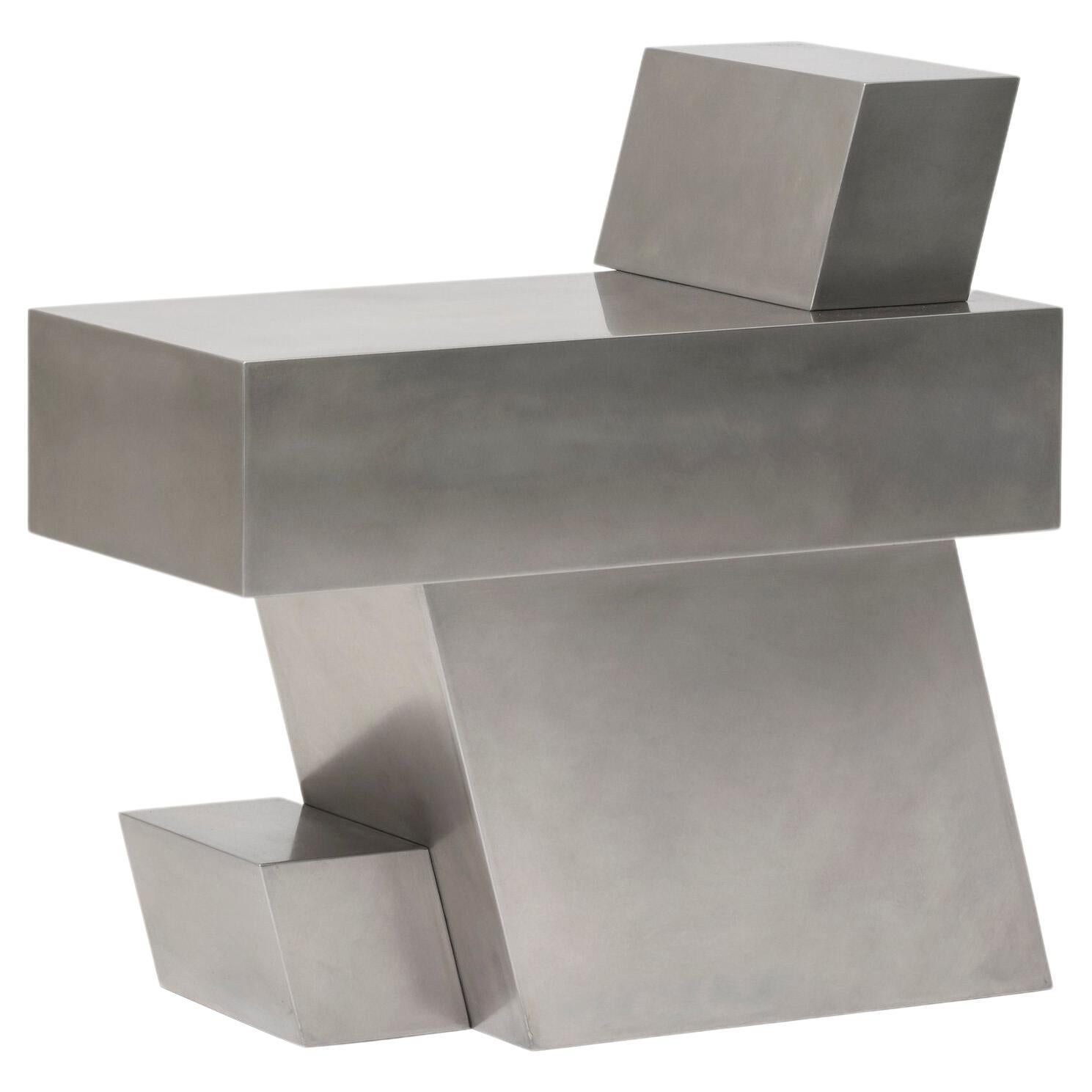 Asiento de acero estratificado XVI de Hyungshin Hwang