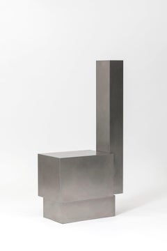 Layered Steel Seat XVII by Hyungshin Hwang