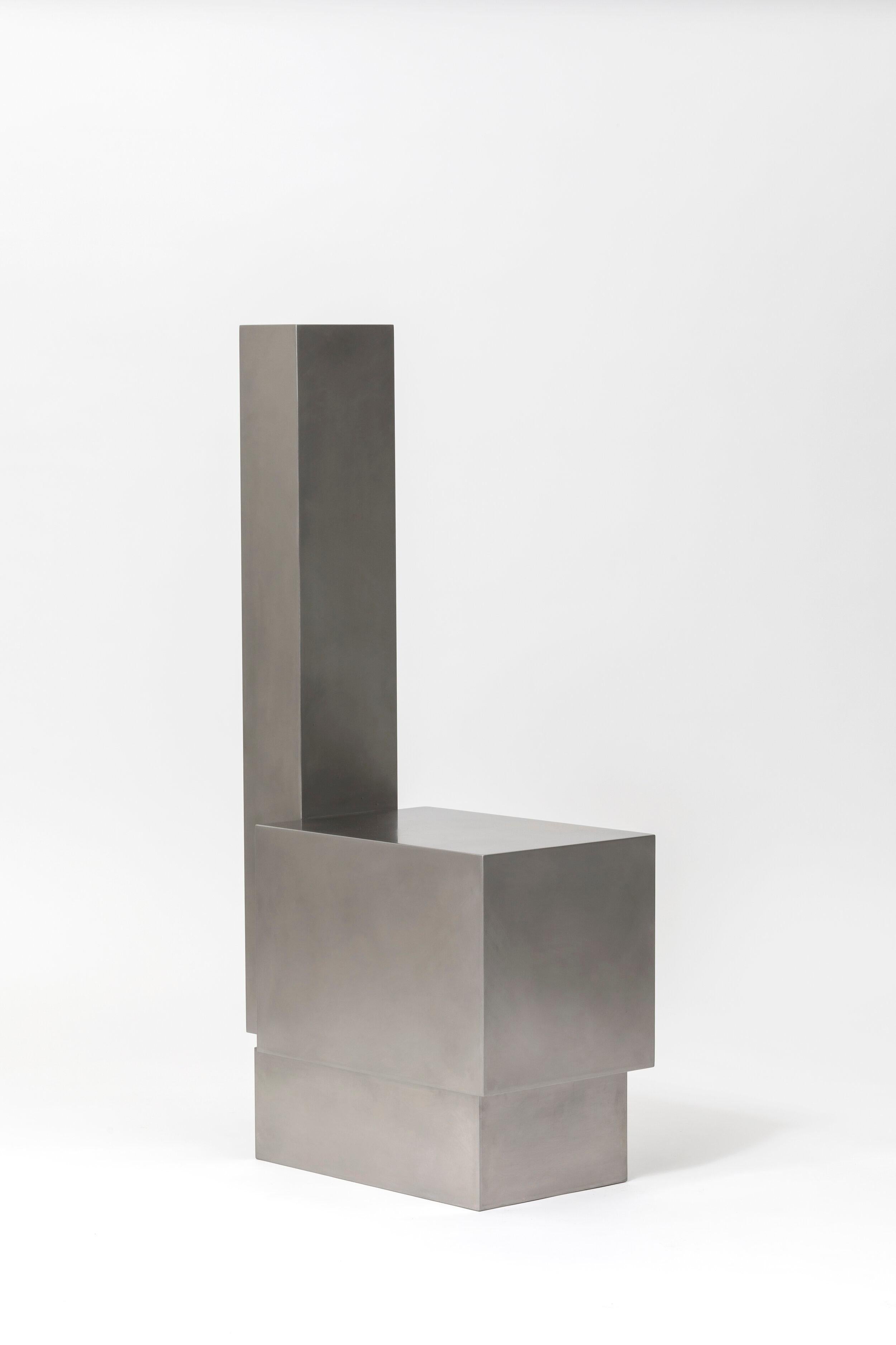 Other Layered Steel Seat XVII by Hyungshin Hwang For Sale