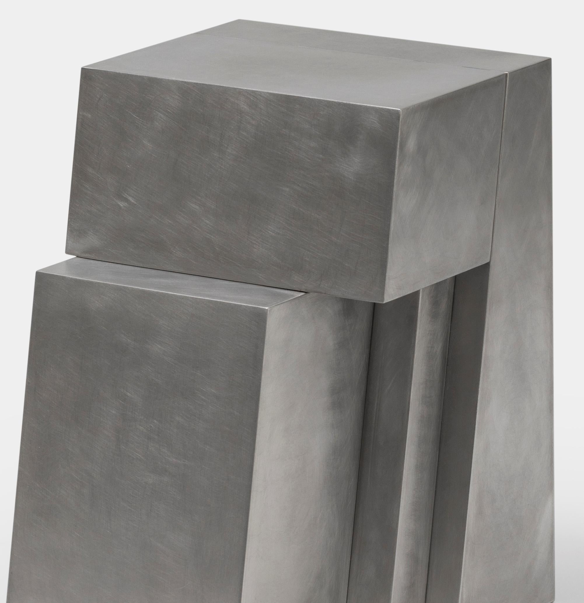 Other Layered Steel Stool by Hyungshin Hwang For Sale