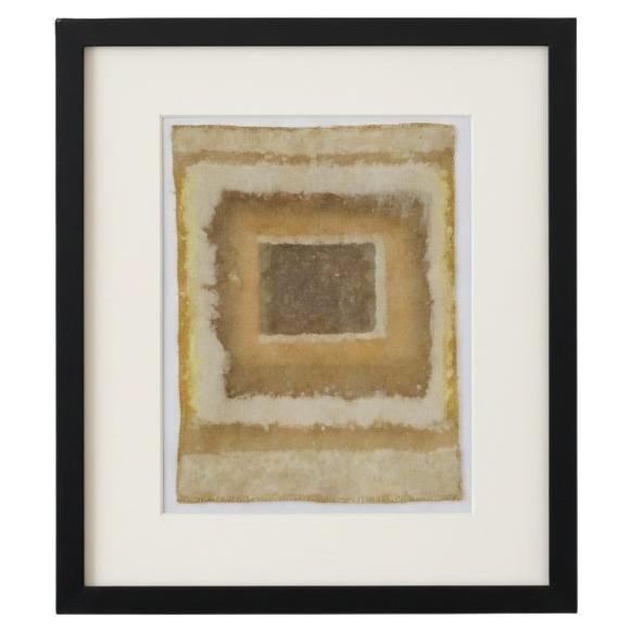 LAYERS OF TIME (22) – Plant-Dyed Botanical Art on Cotton Canvas