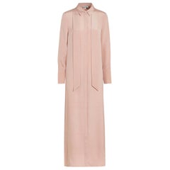 Layeur Silk Maxi Shirt Dress - Current Season US 6