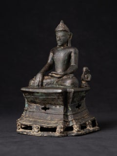 Periodo Laymyo: XI-XII secolo. Pezzo speciale: statua di Buddha dell'Arakan in bronzo di epoca molto antica