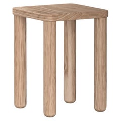 Niedriger quadratischer Hocker mit Layout von Studio Super Sunday