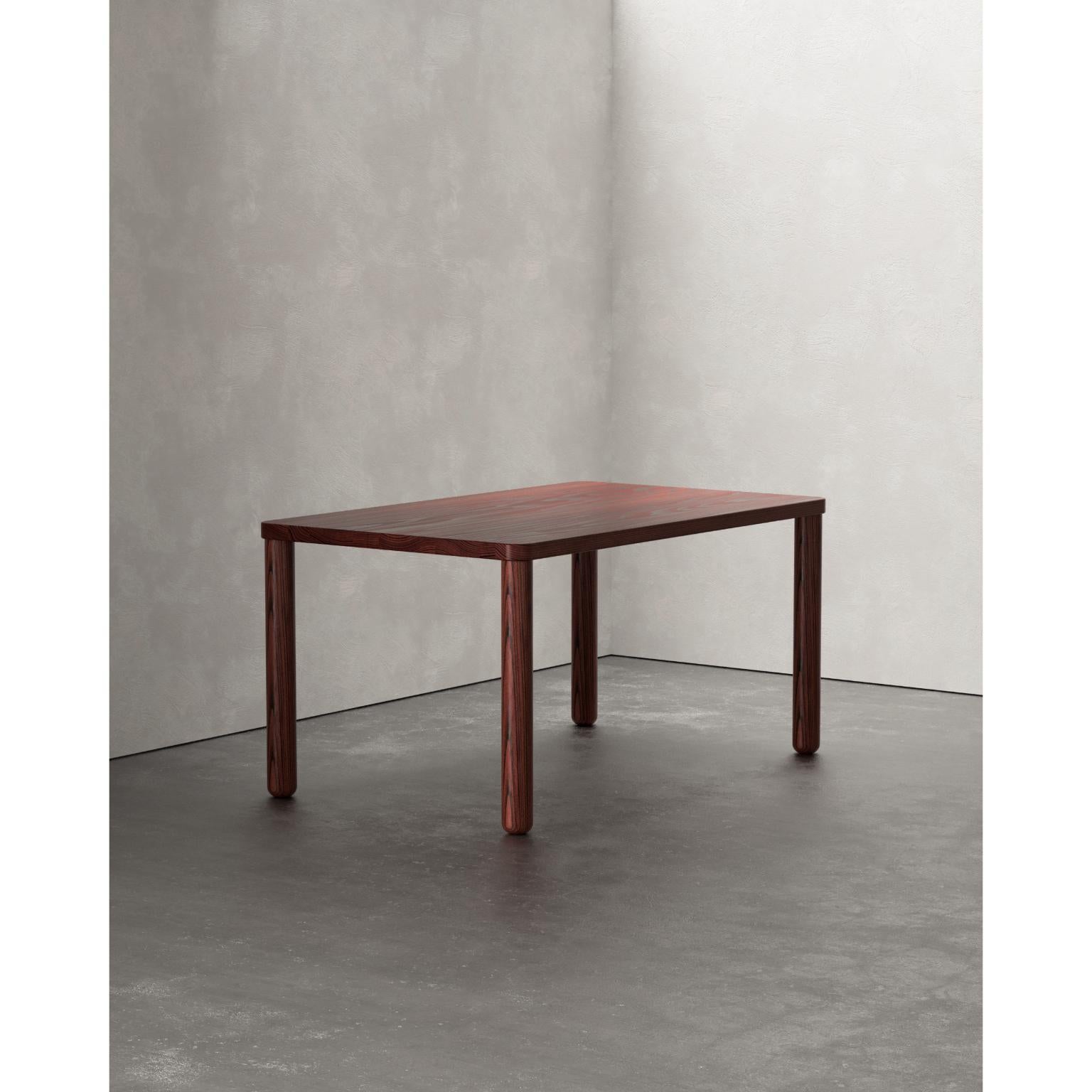 Canadian Layout Rectangular Dining Table by Studio Super Sunday For Sale