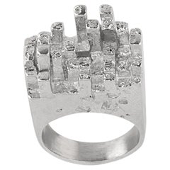 Lazaro Ring in Sterling Silver 925 by Alejandra Campos Taylor