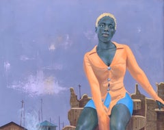 Because I Believed - 21st Century, Contemporary, Figurative, Landscape, Africa