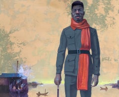 Solidarietà - 21° secolo, Contemporaneo, Ritratto figurativo, Surrealismo, Africa