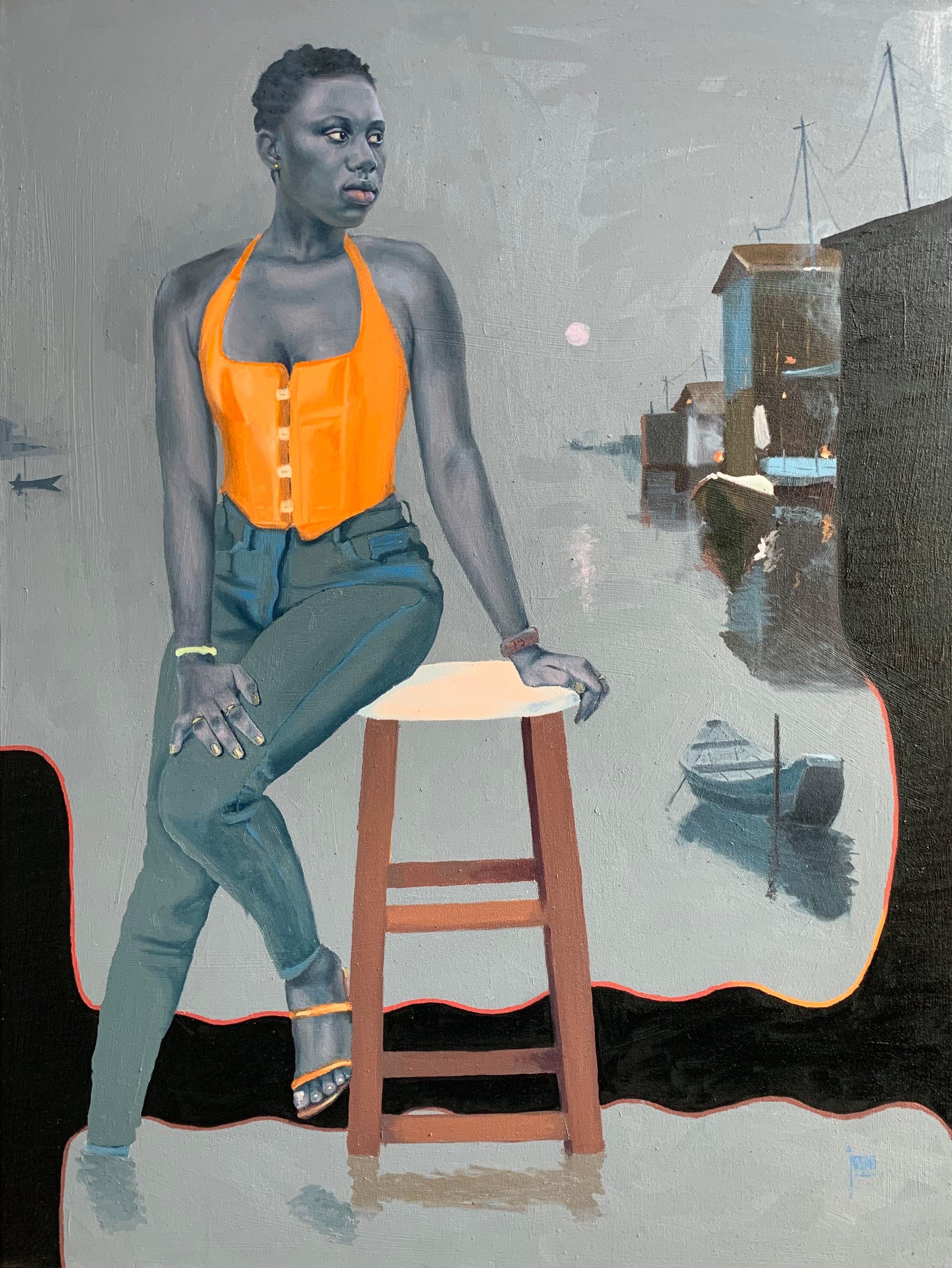 Lazarus Massavo Figurative Painting - The Zeal of My Father's House 2