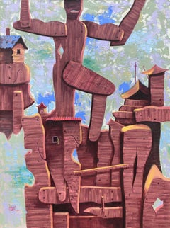 Triomphe Conditionnel (Conditional Triumph) -21st Century, Contemporary Abstract