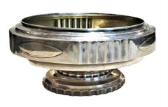 Lazarus Posen Witwe, a Pair of German Art Deco Silver Serving Dishes, Ca. 1915