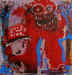 Winziger Terror.  Contemporary Neo Expressionist Painting