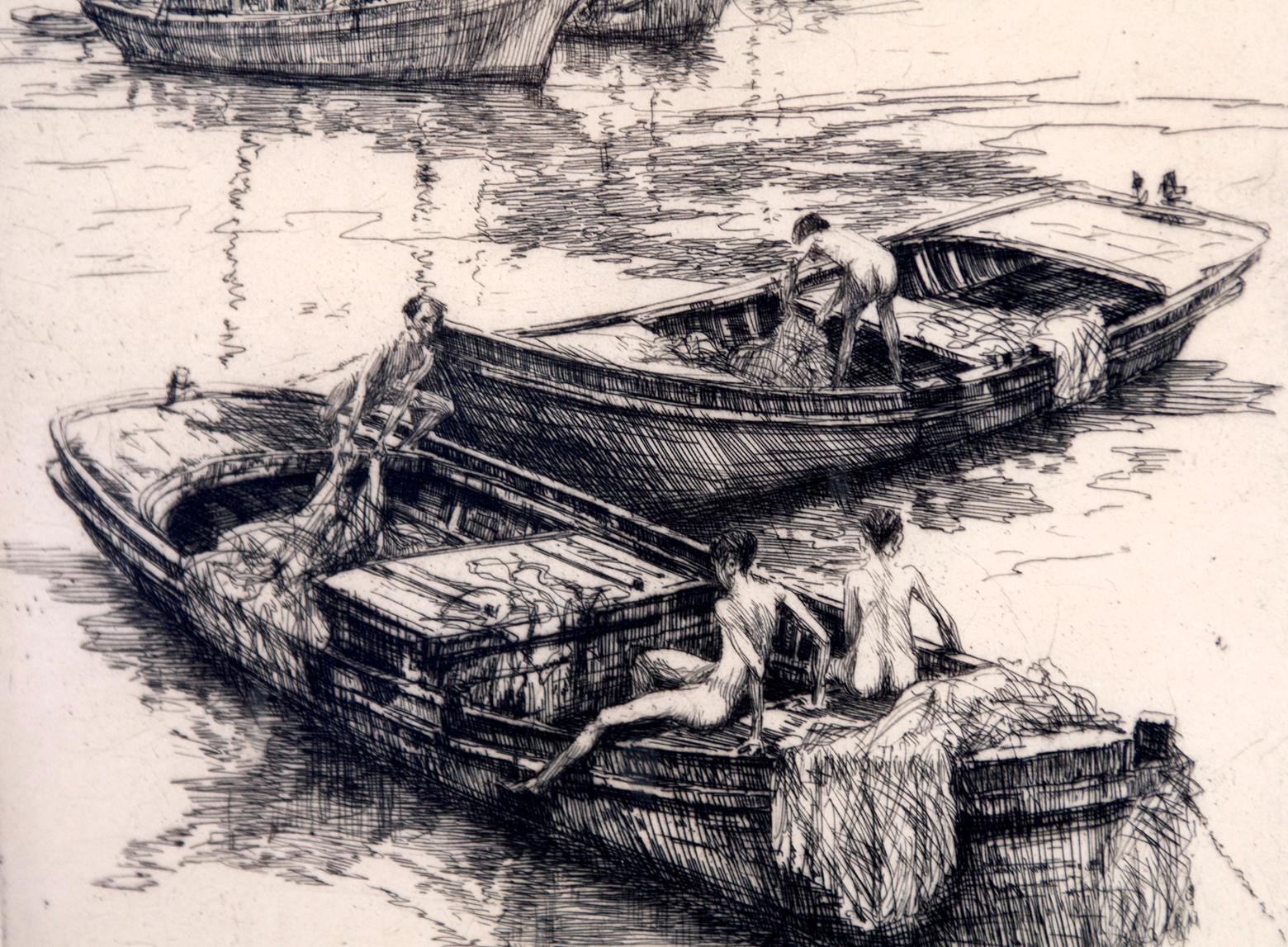 Fait main Lazy Afternoon de Oidur Vladimir 1902 - 1981 en vente