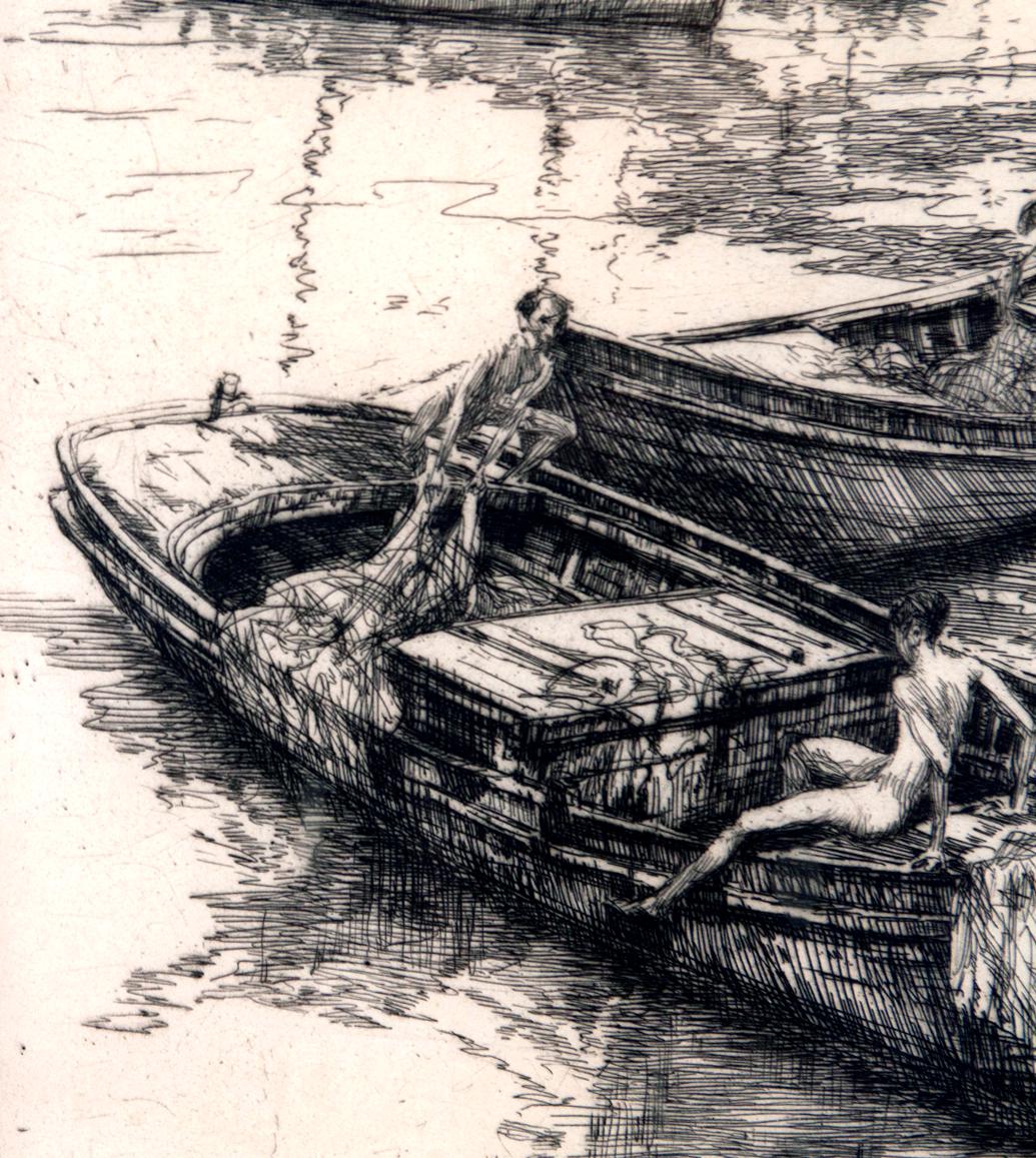 Lazy Afternoon de Oidur Vladimir 1902 - 1981 Excellent état - En vente à Malibu, CA
