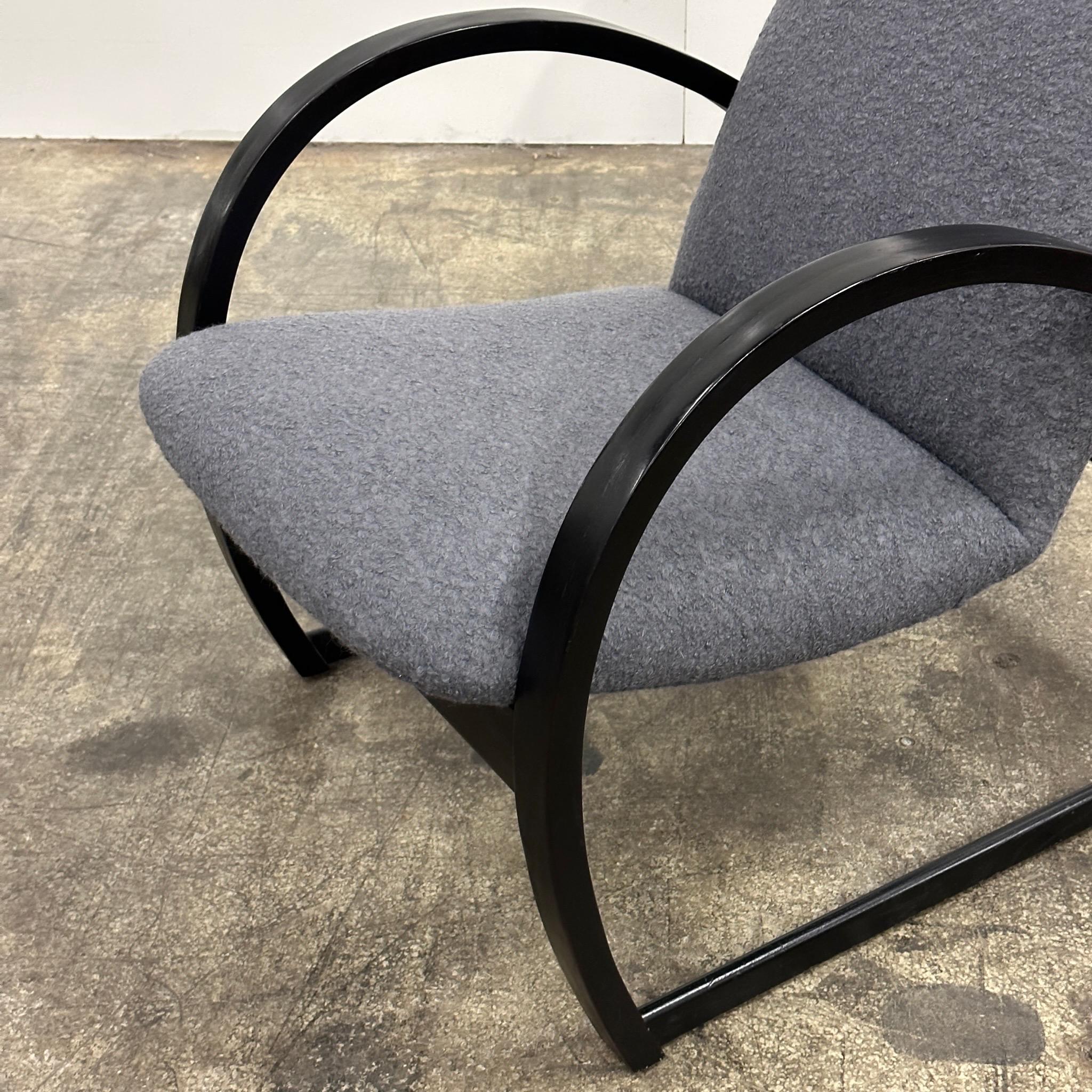 Mid-Century Modern Chaise spiralée Lazy de Peter Danko en vente