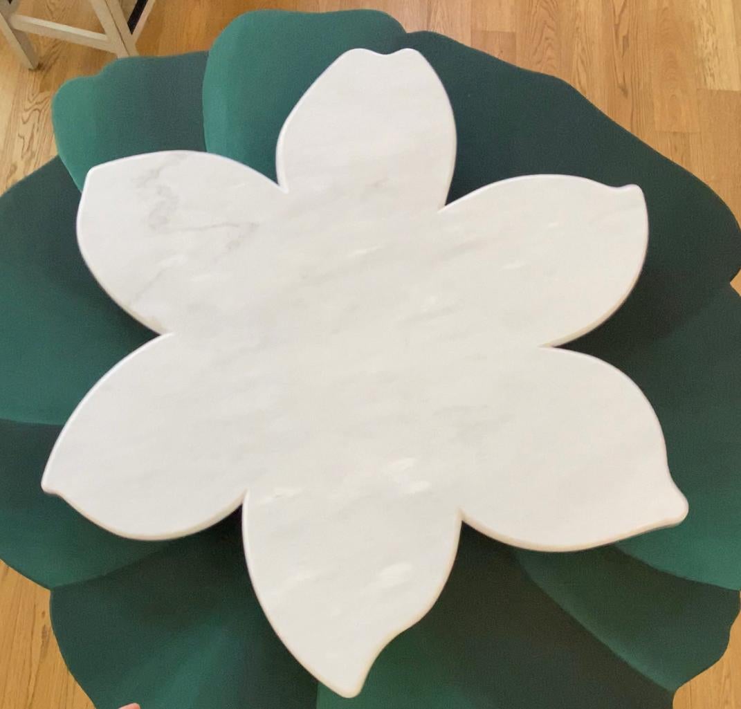 Hand-Crafted Clover Lazy Susan For Sale