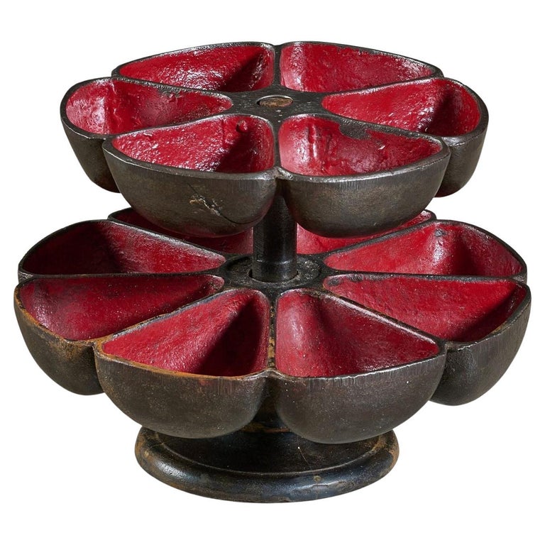 Cast Iron Lazy Susan For Sale at 1stDibs